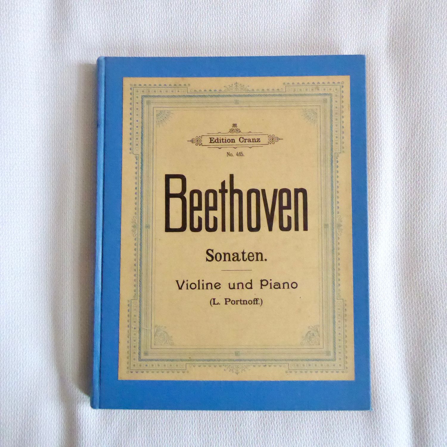 Beethoven Noten Buch antik