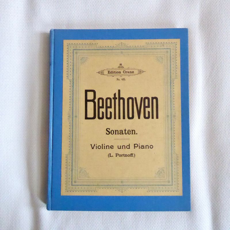 Beethoven Noten Buch antik