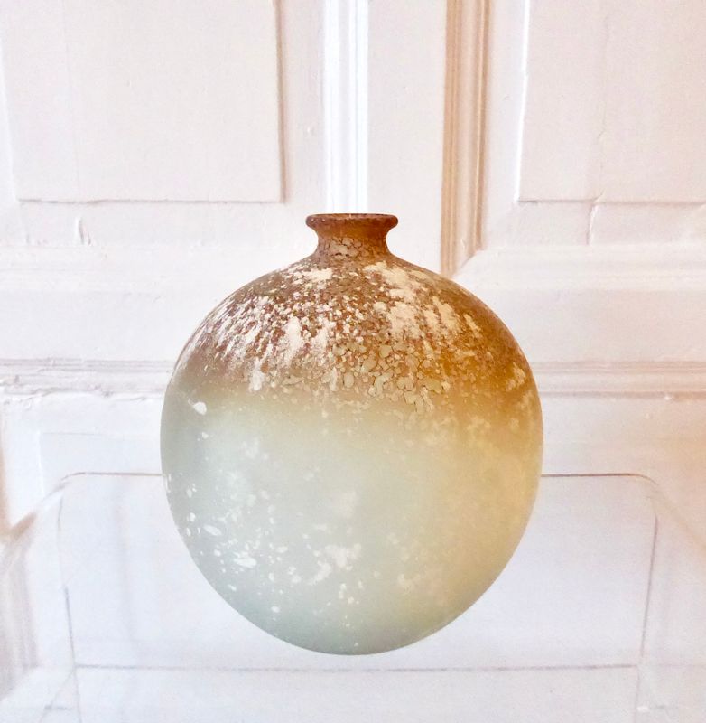Kugel Glas Vase