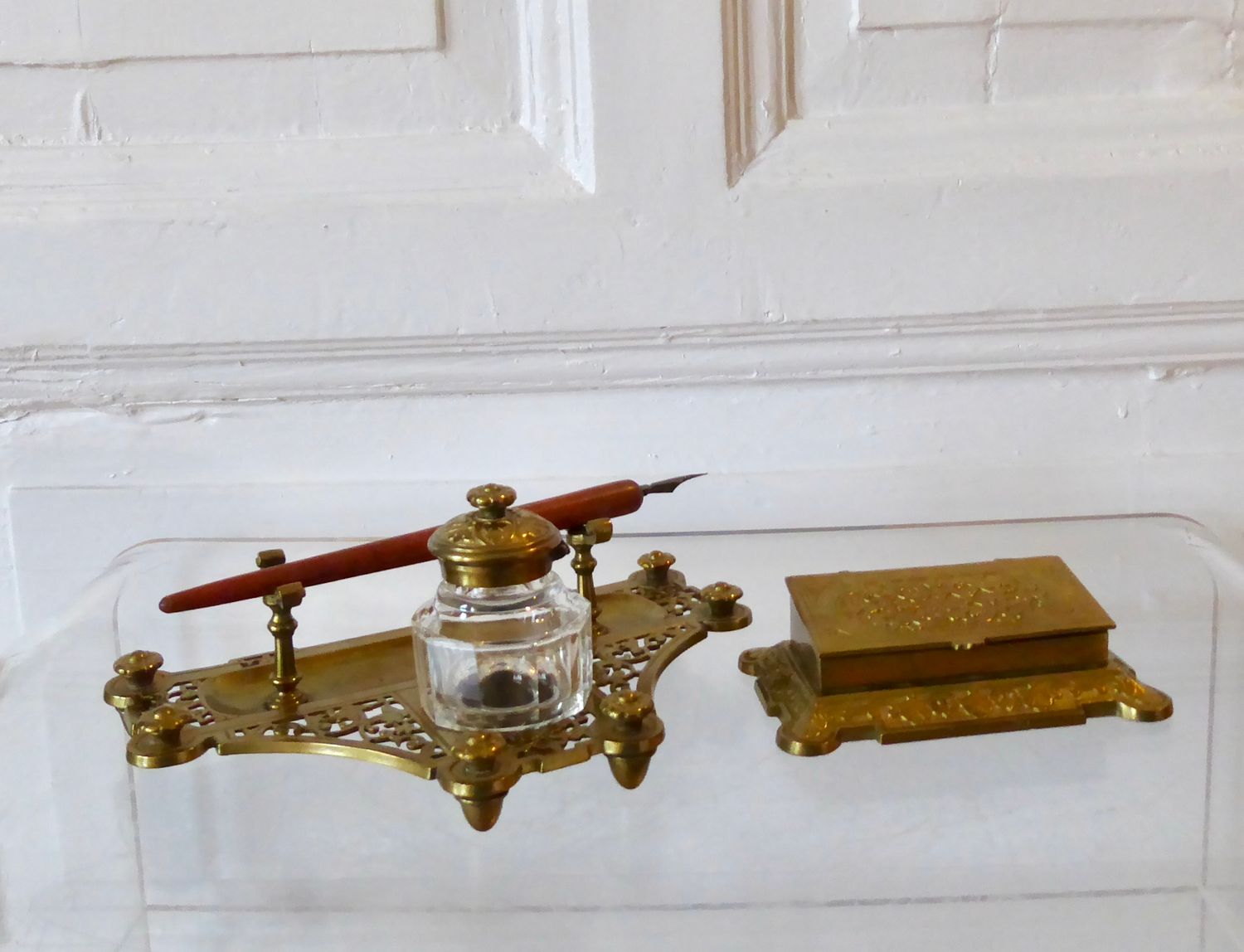 Jugendstil Schreibtisch Garnitur