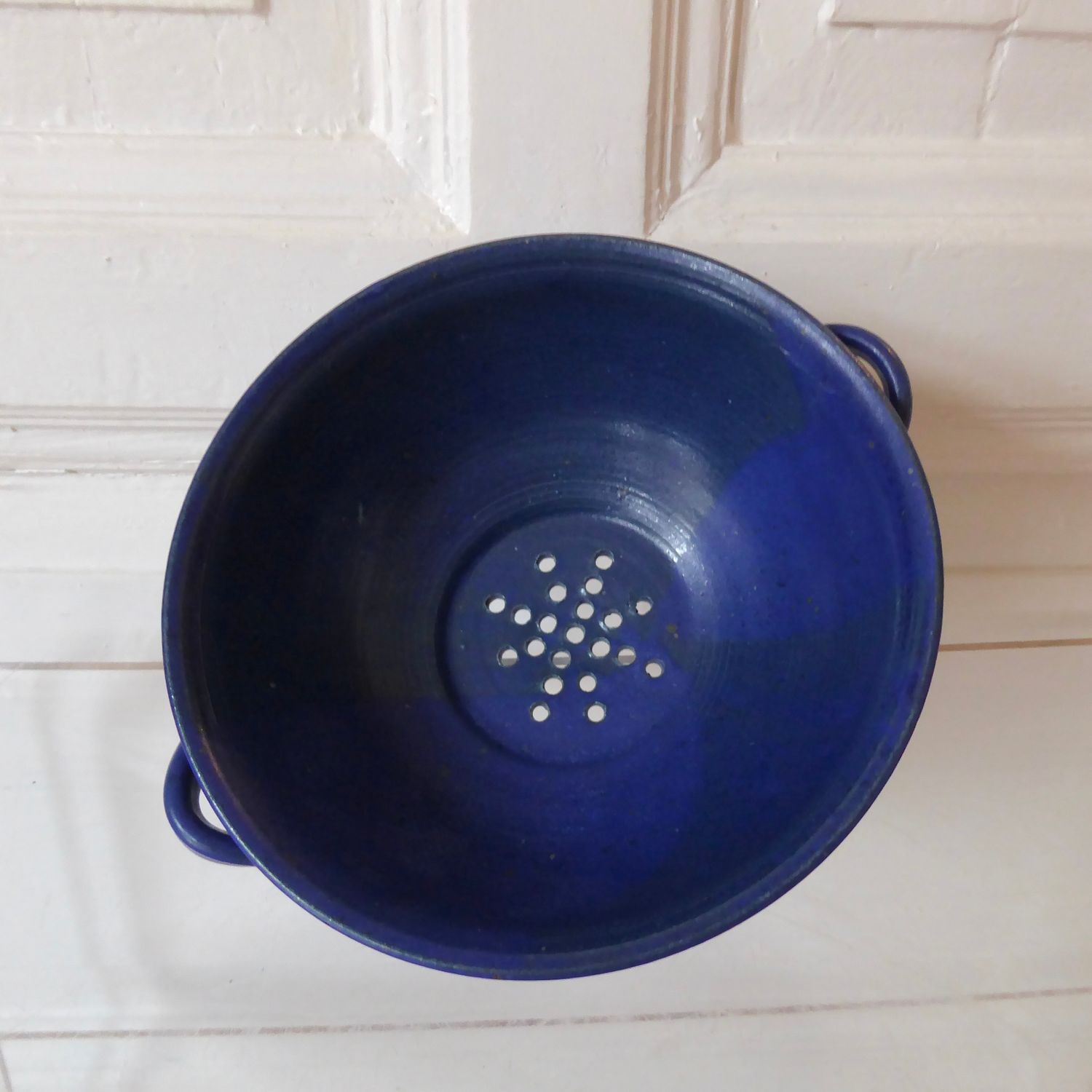 Keramik Sieb Seiher handgefertigt