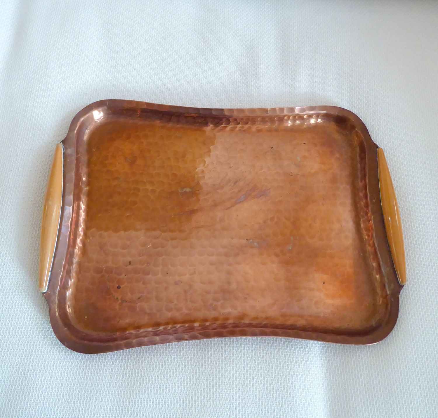 Eugen Zint Kupfer Tablett