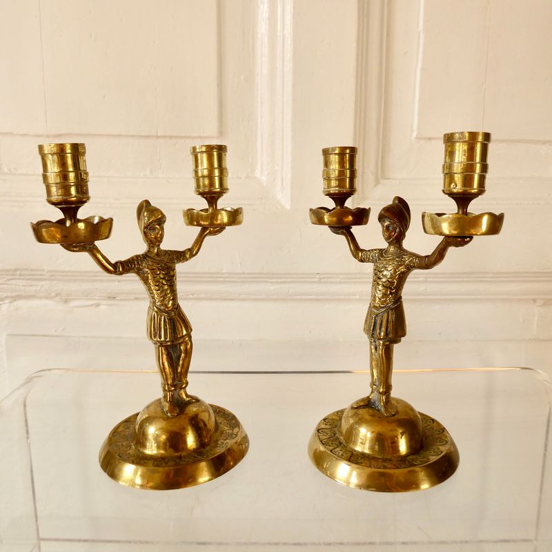 Antikes Leuchter Paar