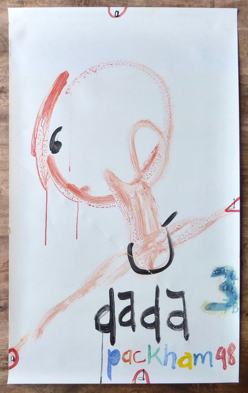 Nigel Packham DADA Original signiert