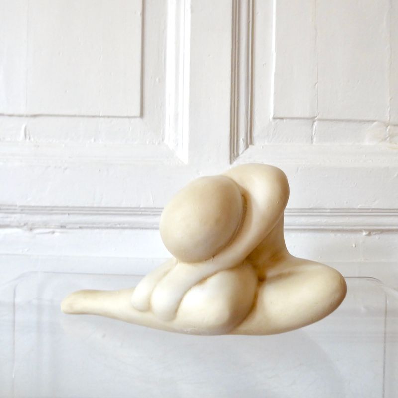 Keramik Skulptur Gilde Frau Akt