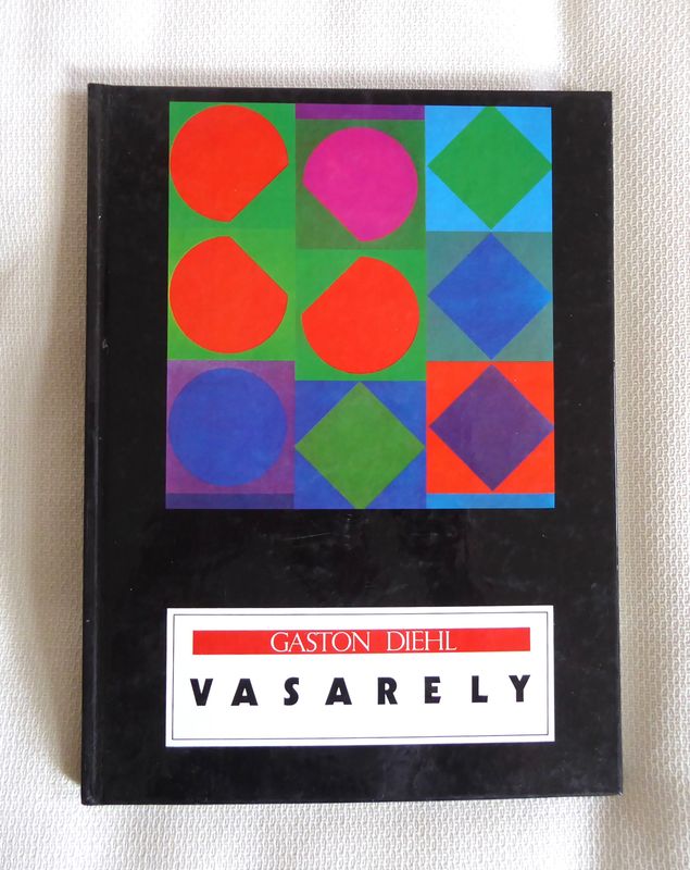 VASARELY Kunst Buch Gaston Diehl