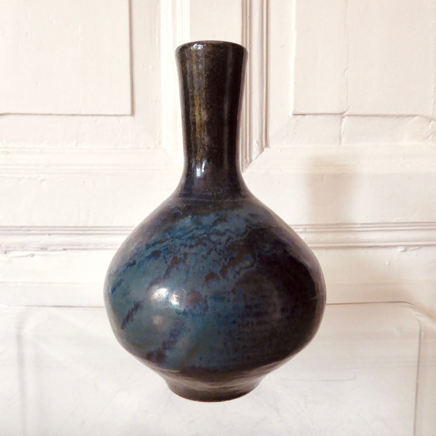 Kunst Keramik Vase signiert Kunst Keramik Vase signiert