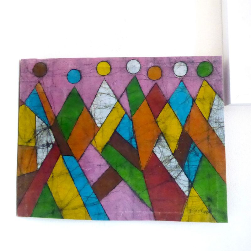 Batik Bild Indonesien