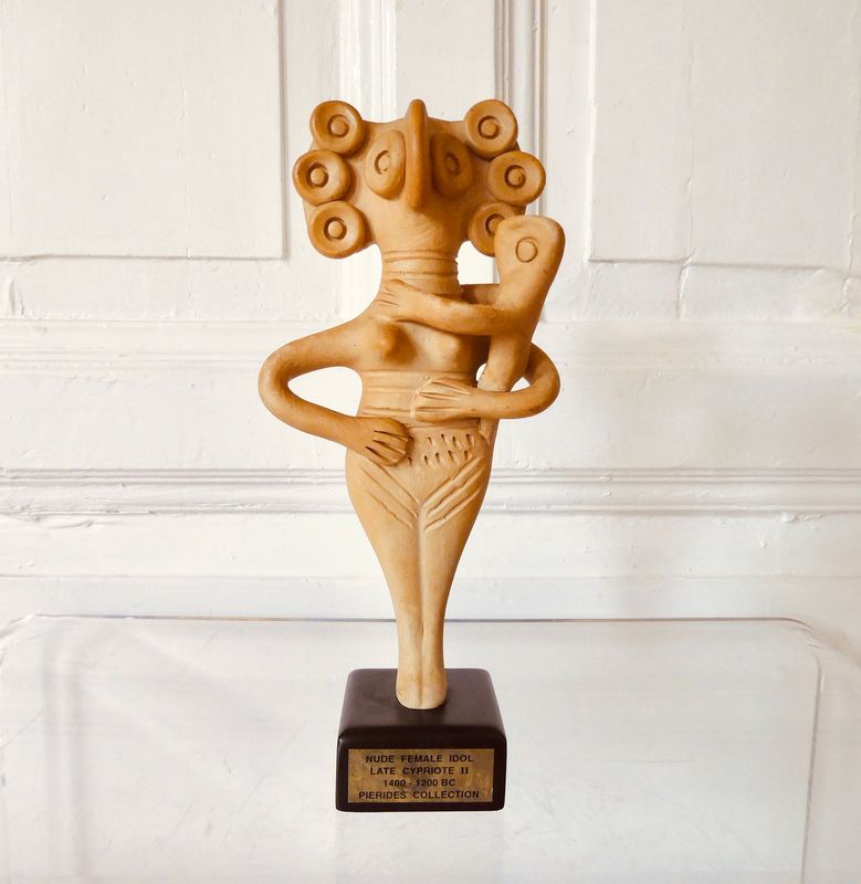 Göttin Skulptur Museums Replik