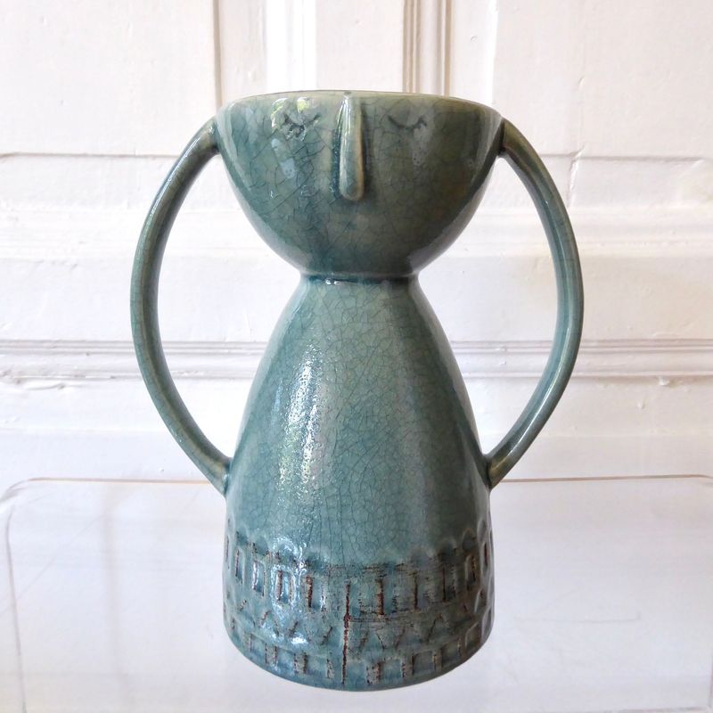 Keramik Vase Figur