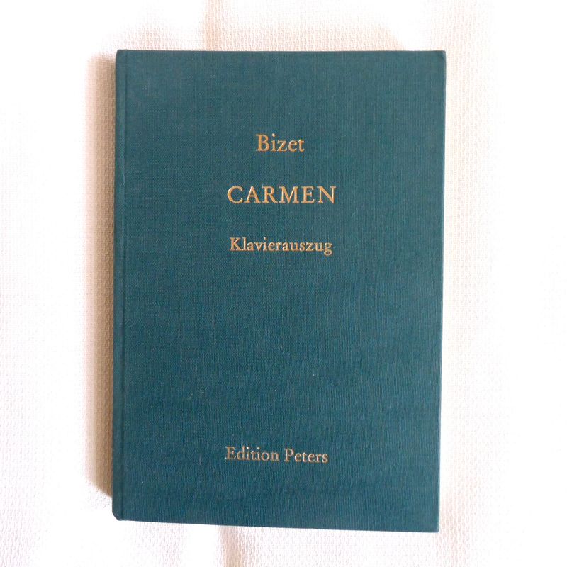Bizet CARMEN Noten Buch