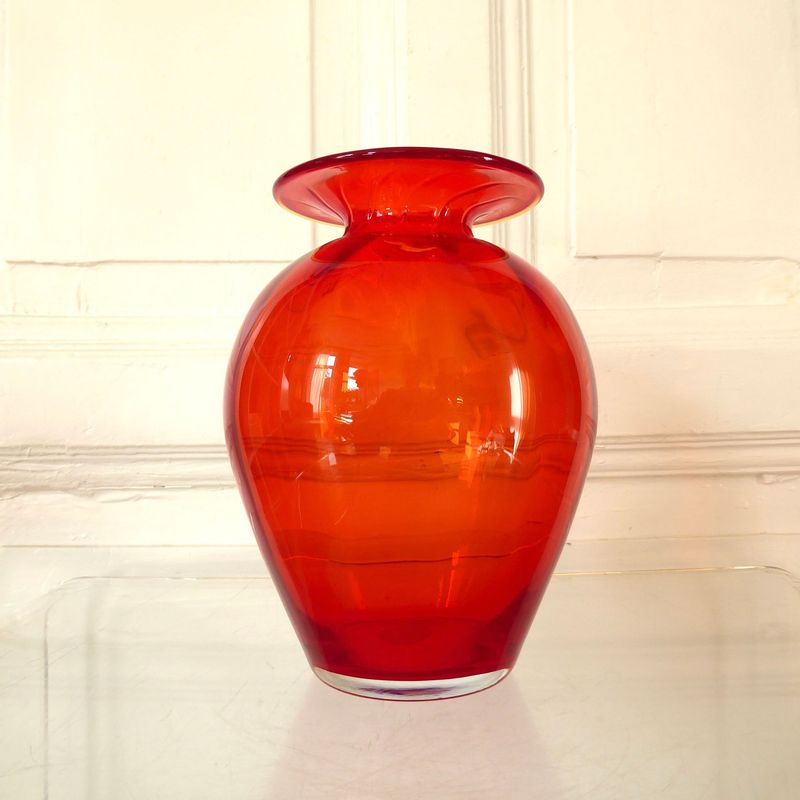 Art Glass Vase Polen