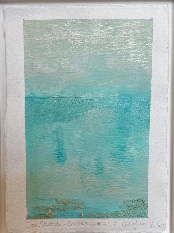Sea Sketch Emerald #4