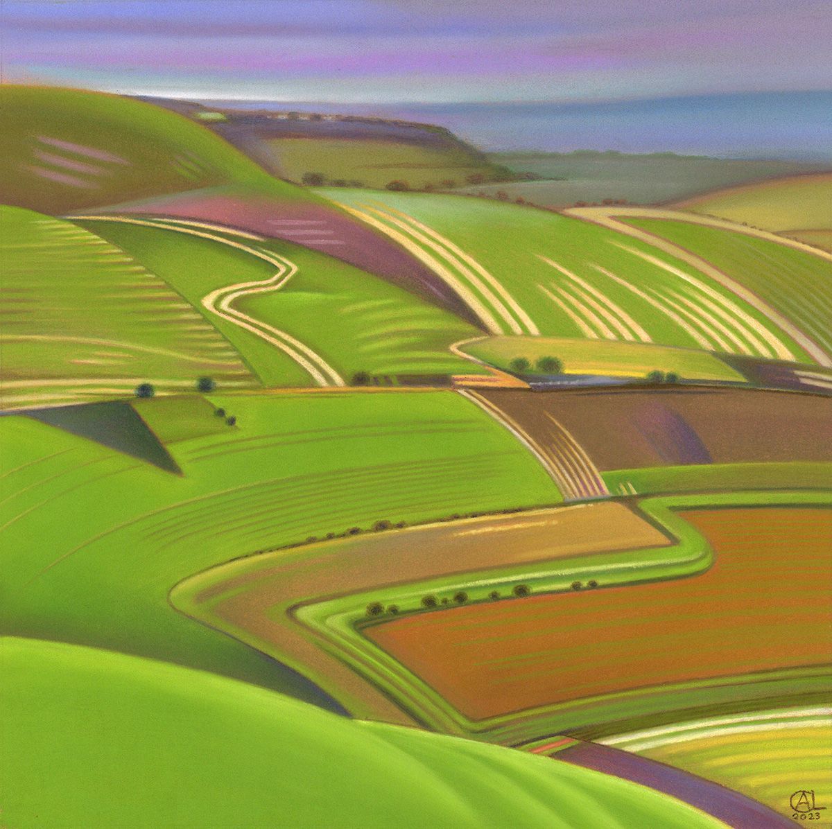 View From Firle Beacon