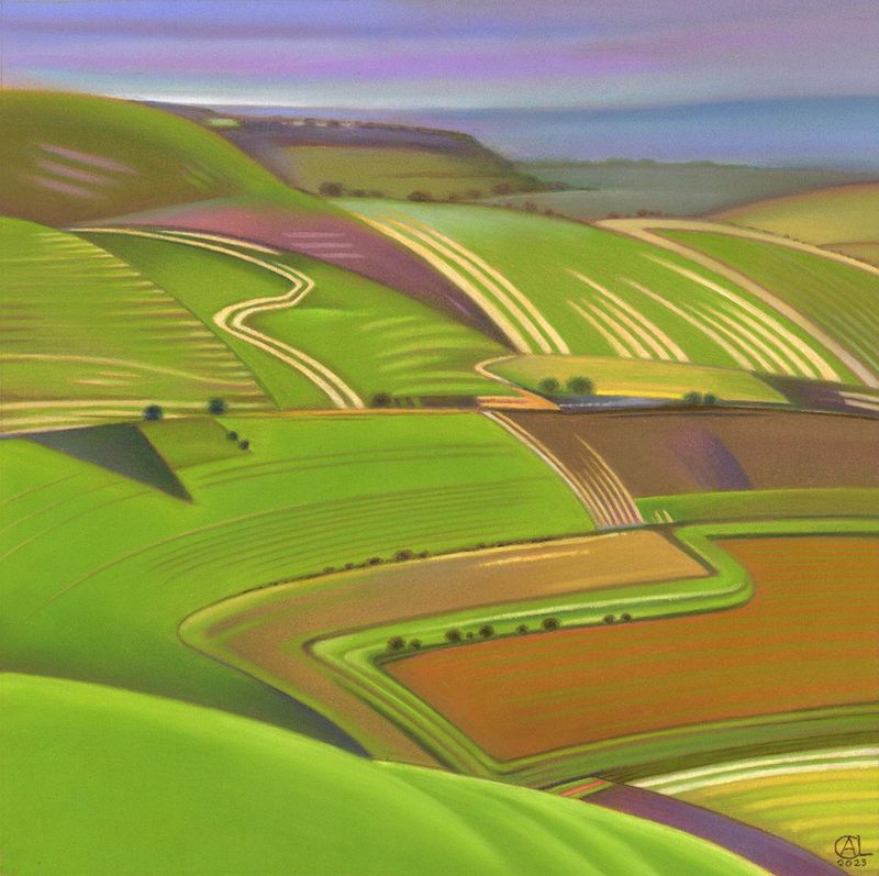 View From Firle Beacon