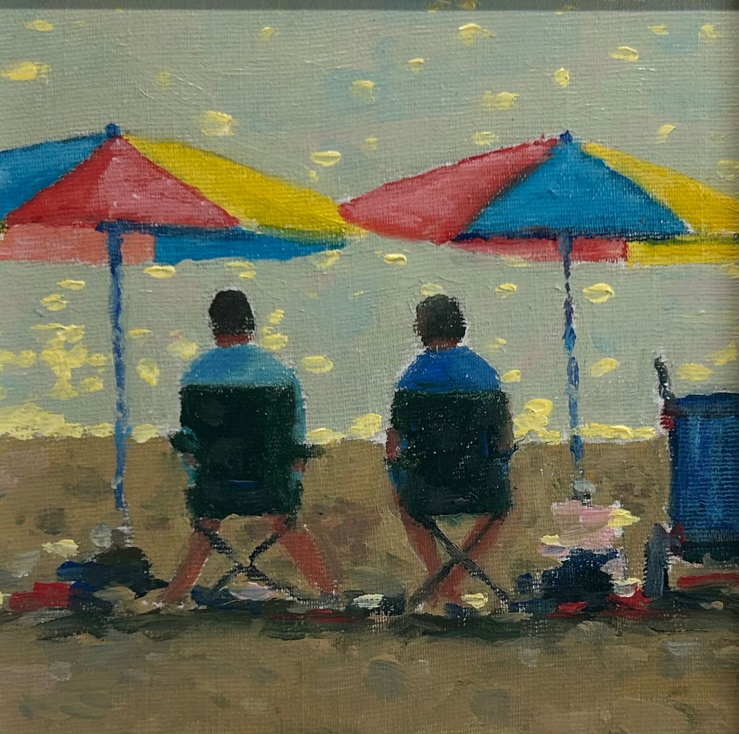 Striped Umbrellas