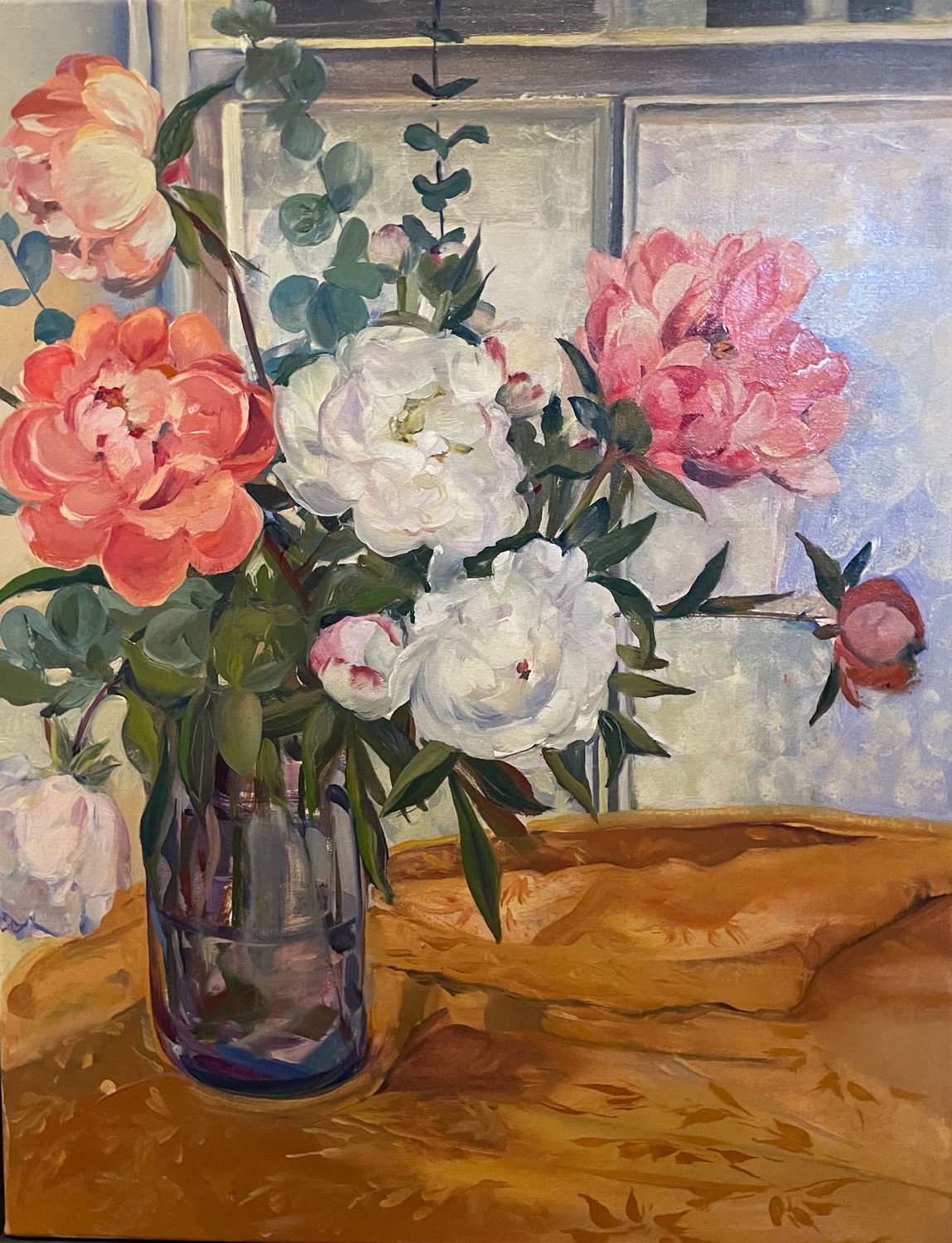 Peonies by The Window