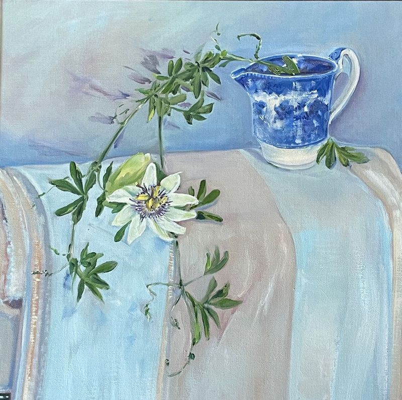Passion Flower and China Jug