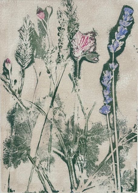 Botanical Monoprint I