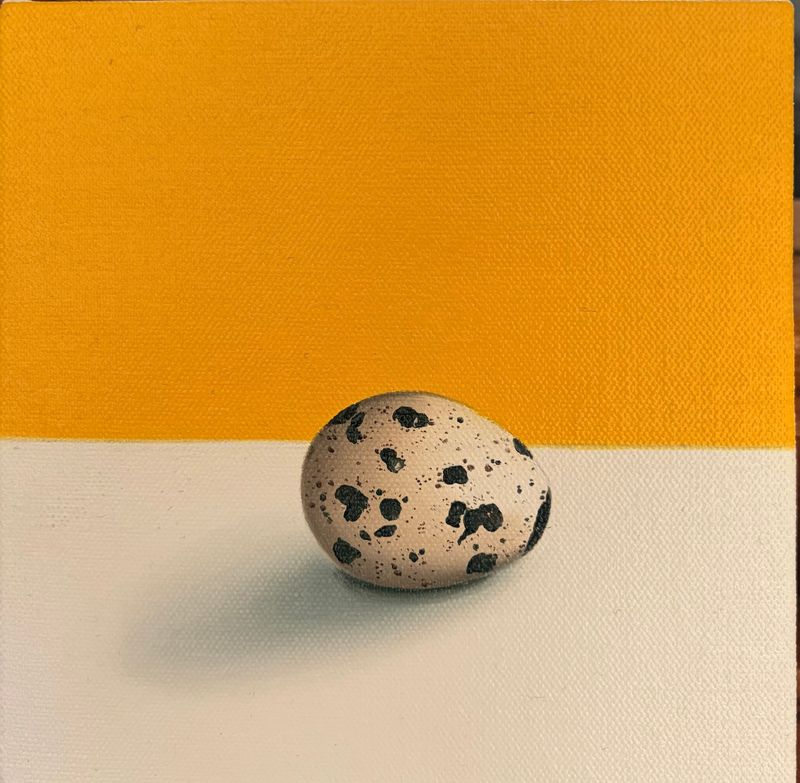 Yellow Quail Egg