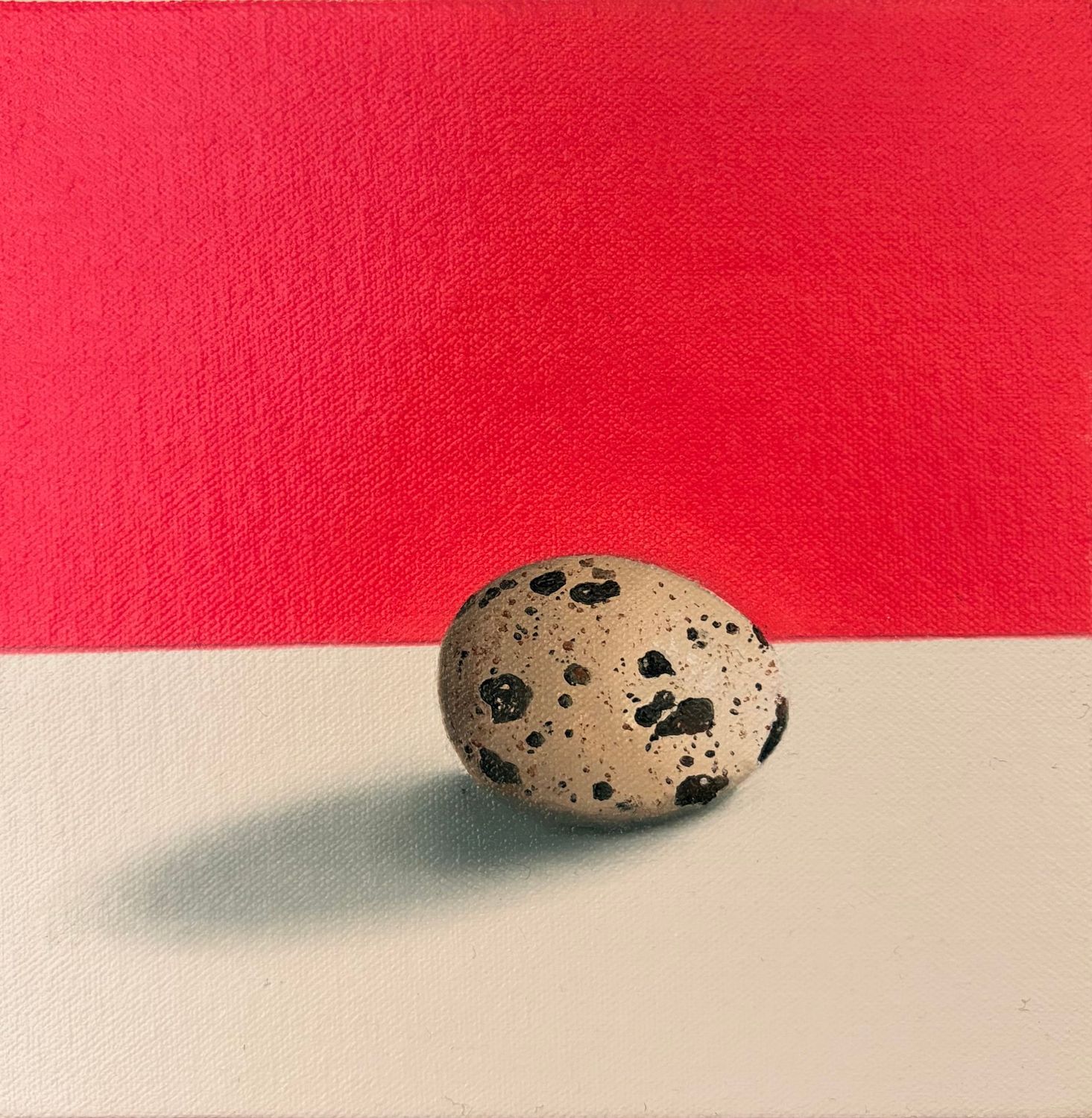 Pink Quail Egg