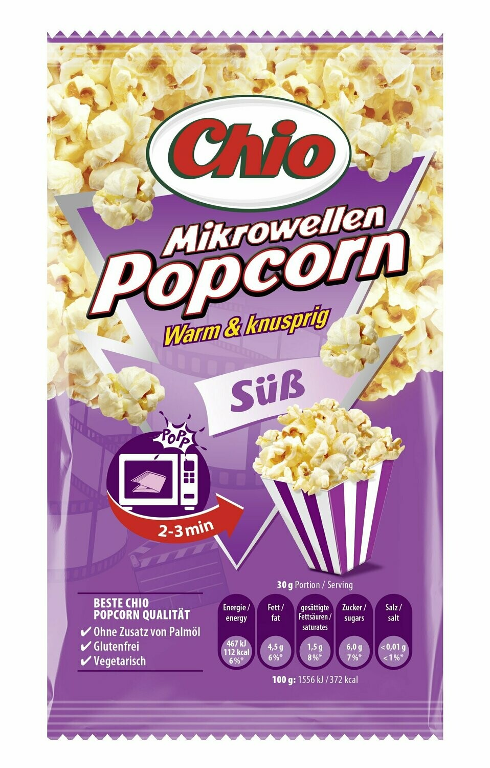Chio Mikrowellen Popcorn Suss