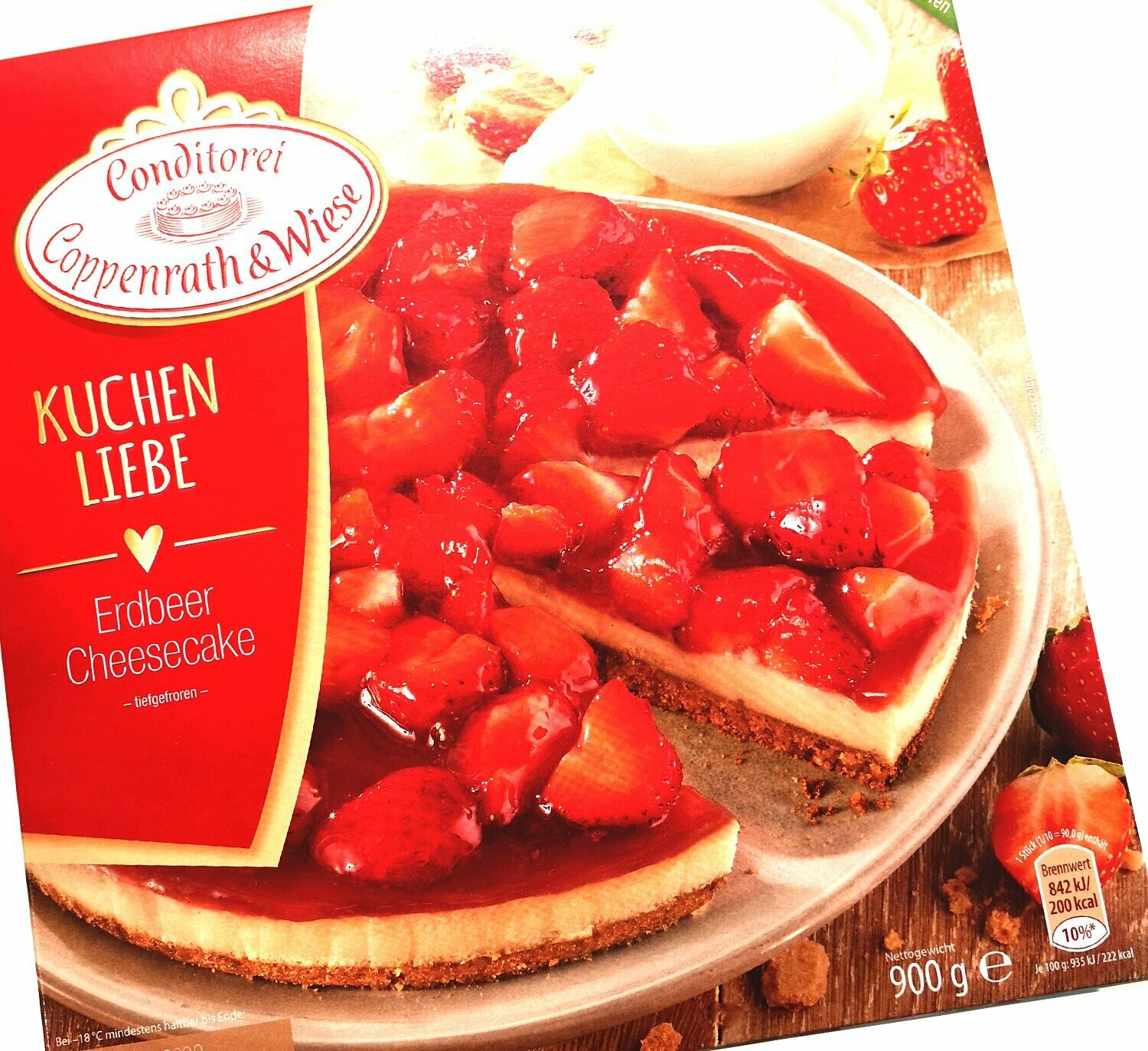 Conditorei Coppenrath Und Wiese Kuchen Liebe Erdbeer Cheescake