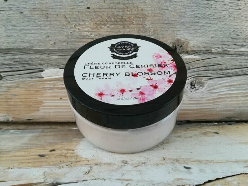 Crème corporelle | Fleur de cerisier et lavande