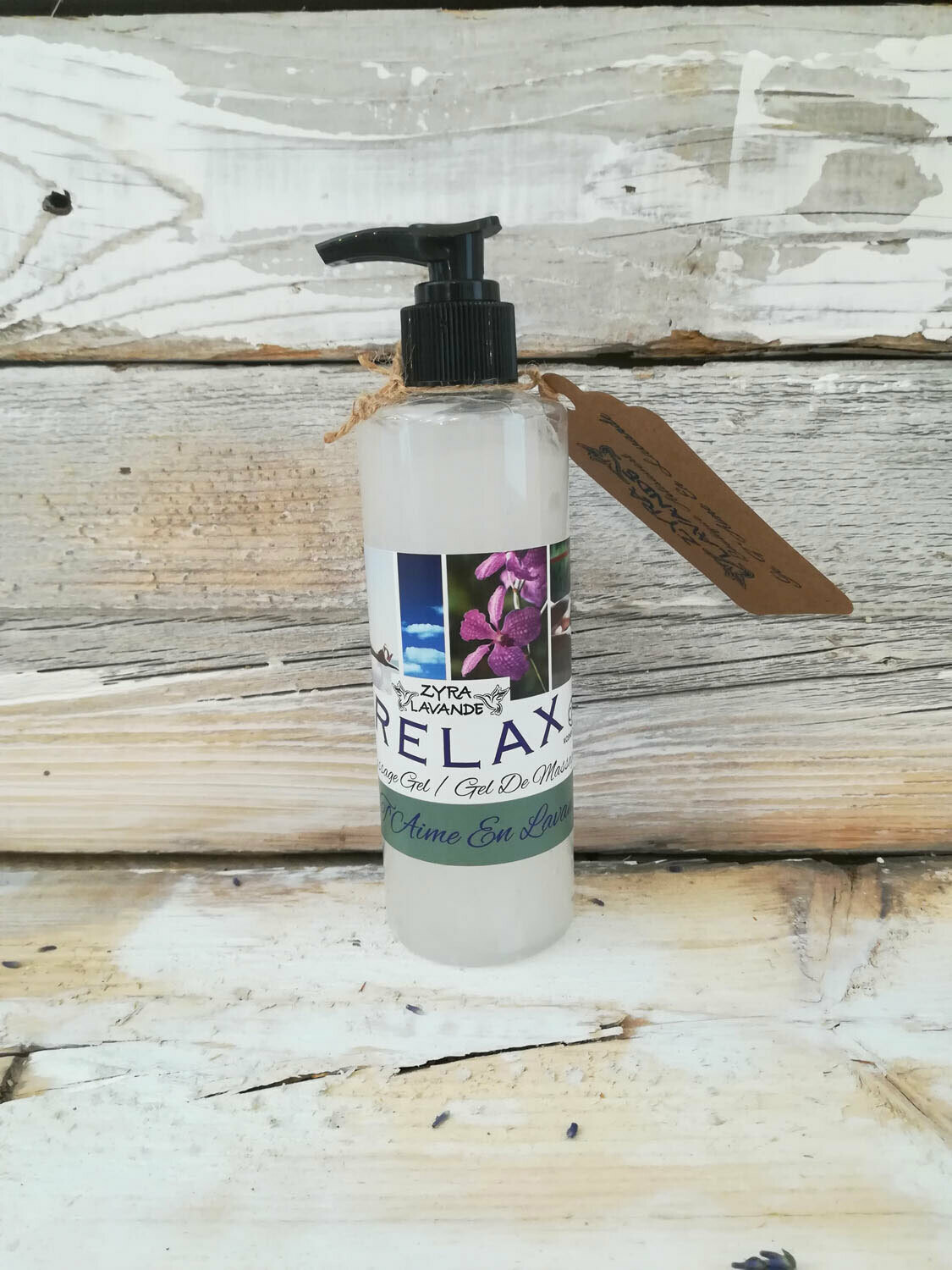 Relax | Gel de massage à la lavande