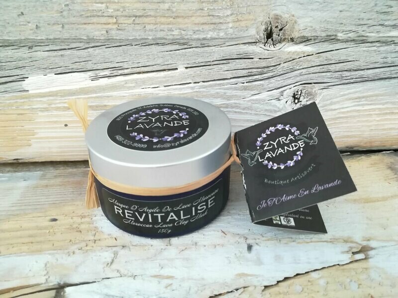 Masque d’argile De Lave Marocaine | Revitalise