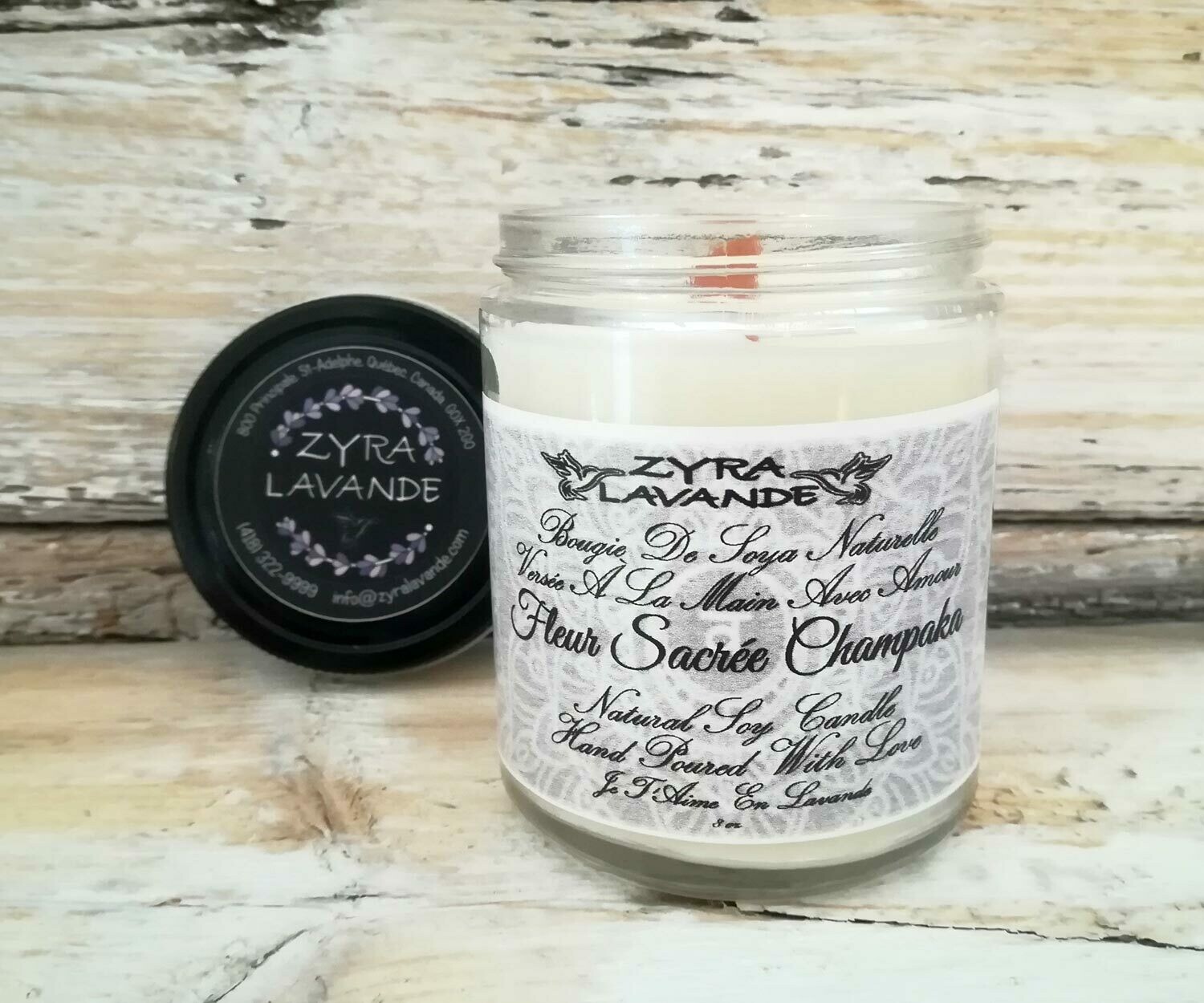 Bougie Fleur Sacrée Champaka