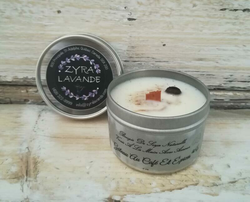 Bougie Gâteau au café et épices