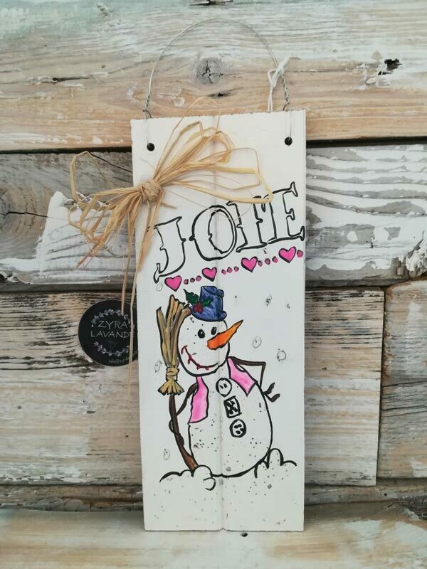 Peinture Joie d'hiver