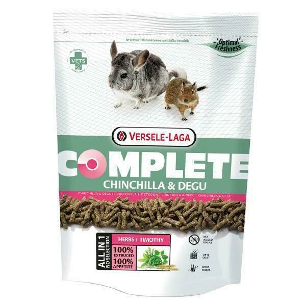 Versele-laga chinchilla complete комплексный корм для шиншилл 500г (упак 6шт) 612552 (5410340612552)