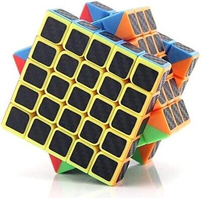 Rubic Cube Speed Cube 5x5x5 Black – sticker