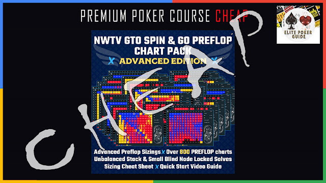 NWTV GTO SPIN &amp; GO PREFLOP CHART PACK