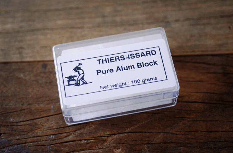 Alaun Block (100 Gramm) von Thiers Issard, Blutstiller nach der Nassrasur Alaun Block (100 Gramm) von Thiers Issard, Blutstiller nach der Nassrasur