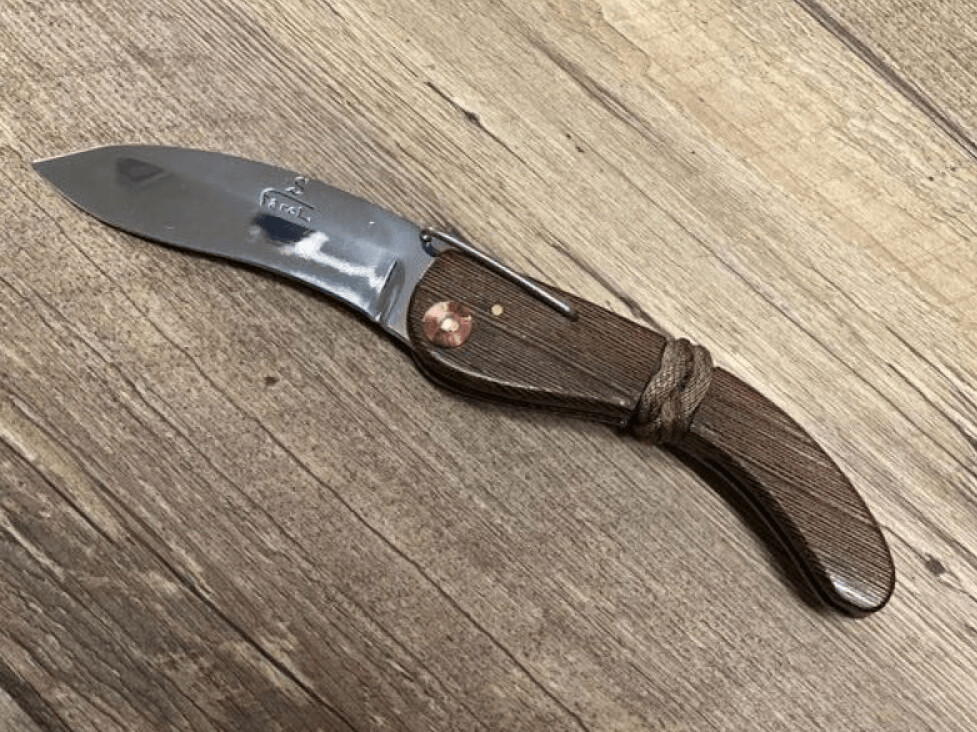 Das Couteau S in Wenge, maritimes Designermesser