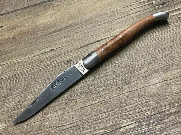 Laguiole, Serie Luxe, 11 cm, Wacholder, Schmiede ARTO Laguiole, Serie Luxe, 11 cm, Wacholder, Schmiede ARTO