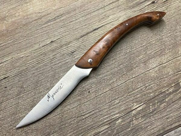 Das Monnerie, französisches Taschenmesser, Griff Thuja,  Teymen Brüder über Actiforge
