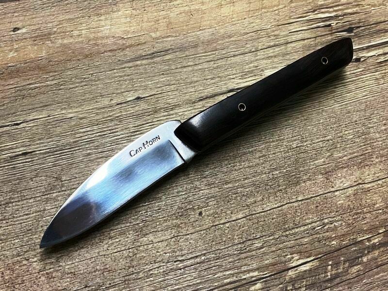 Das Cap Horn, maritimes Designermesser, Griff Ebenholz, Schmiede AFFUT PRO Das Cap Horn, maritimes Designermesser, Griff Ebenholz, Schmiede AFFUT PRO