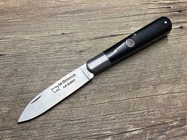 Das Garonnais, französisches Taschenmesser mit Metalleinlage, Griff  Ebenholz, Schmiede Au Sabot