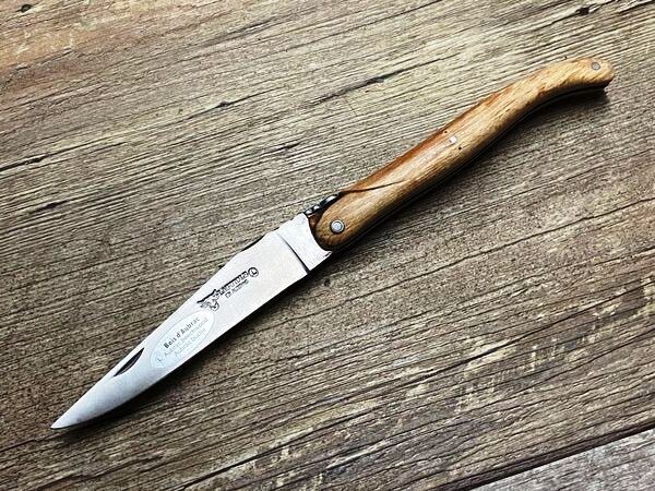 Laguiole en Aubrac 12 cm, voller Griff, geschmiedete Biene, Griff Aubrac Buche Laguiole en Aubrac 12 cm, voller Griff, geschmiedete Biene, Griff Aubrac Buche