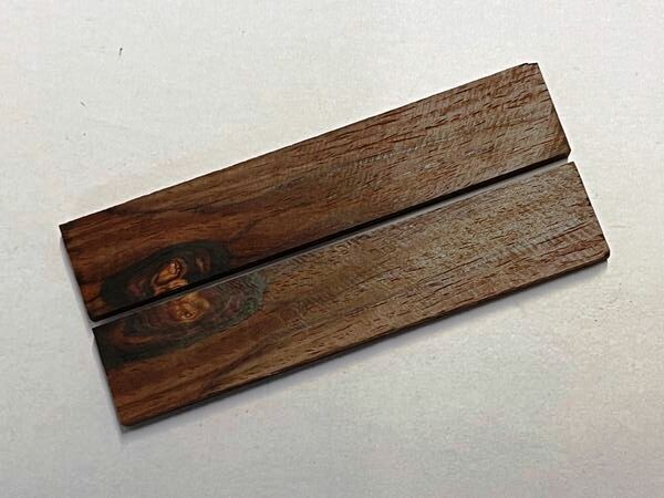 Griffschalen Cocobolo Dalbergia retusa (sehr selten) für alle hier angebotenen Messerbausätze, Nr. 2