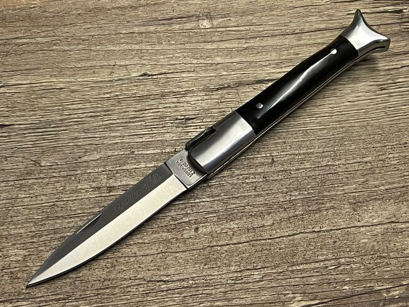 Das Chatellerault Prestige, französisches Taschenmesser, Griff Büffelhornspitze poliert, Schmiede Coutellerie du Bastion, Le Berger, Messer Das Chatellerault Prestige, französisches Taschenmesser, Griff Büffelhornspitze poliert, Schmiede Coutellerie du Bastion, Le Berger, Messer