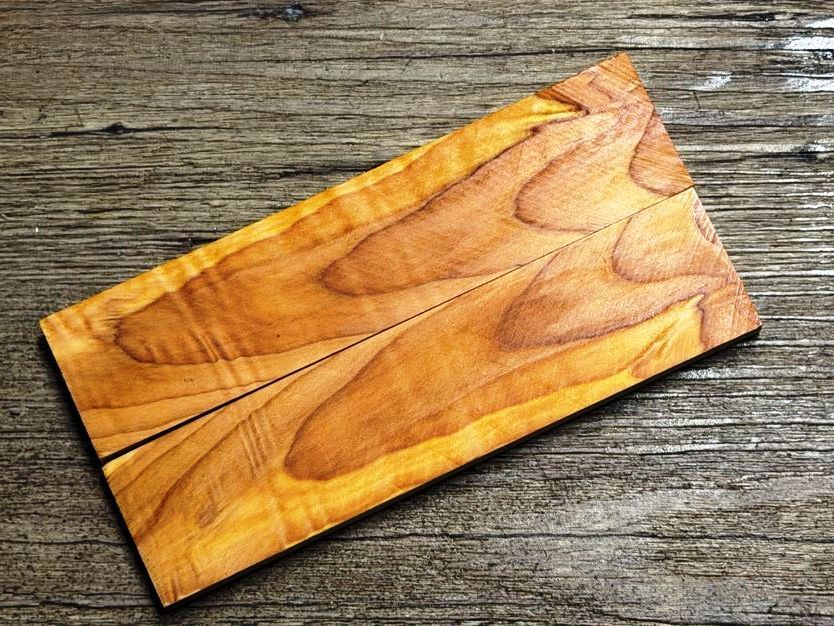 Griffschalen spanisches Olivenholz aus der Wurzelknolle für alle hier angebotenen Messerbausätze, Satz Nr. 2 Griffschalen spanisches Olivenholz aus der Wurzelknolle für alle hier angebotenen Messerbausätze, Satz Nr. 2