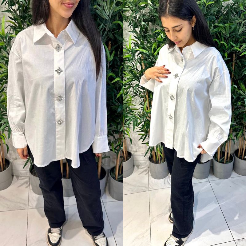 Chemisier Lital blanc