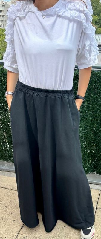 Jupe jogging noir