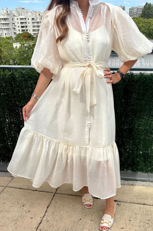 Robe Alicia créme