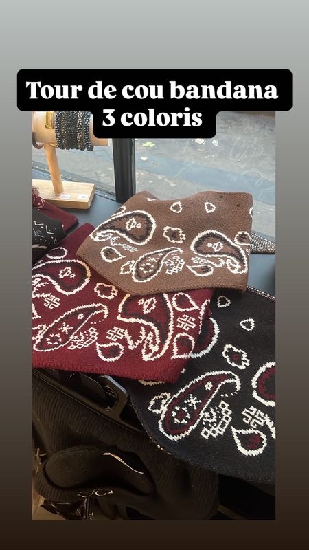 Echarpe bandana